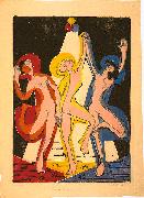 Ernst Ludwig Kirchner, Colourful dance